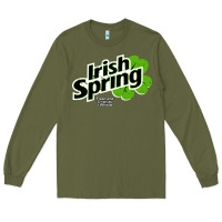 Army Green irish spring Long Sleeve Tee - artisFamous