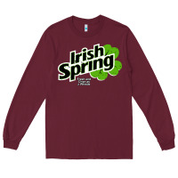 Burgundy irish spring Long Sleeve Tee - artisFamous