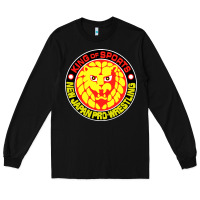Black japan pro wrestling Long Sleeve Tee - artisFamous