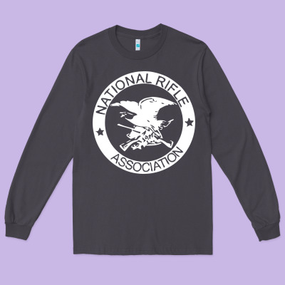 National Rifle Association Long Sleeve Tee Designed By Artisfamous
