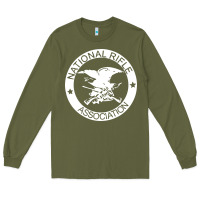 Army Green national rifle association Long Sleeve Tee - artisFamous
