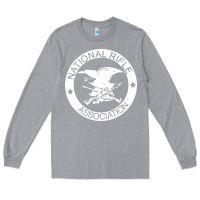 Heather Grey national rifle association Long Sleeve Tee - artisFamous