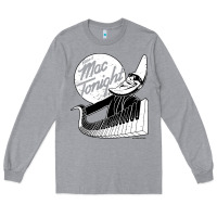 Heather Grey mac tonight Long Sleeve Tee - artisFamous