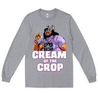 Heather Grey macho cream of the crop Long Sleeve Tee - artisFamous