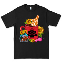 Black Western Football Coffee cup Premium Tee - FaDigitalArtStudio
