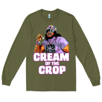 Army Green macho cream of the crop Long Sleeve Tee - artisFamous