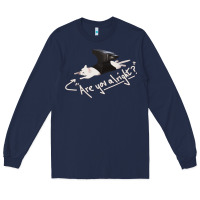 Navy Lovejoy Are you alright Long Sleeve Tee - artisFamous