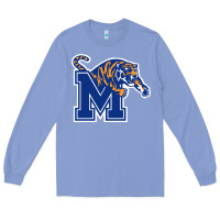 Colony Blue the memphis athletic teams tigers Long Sleeve Tee - artisFamous