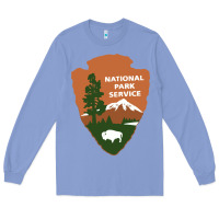 Colony Blue national park service Long Sleeve Tee - artisFamous