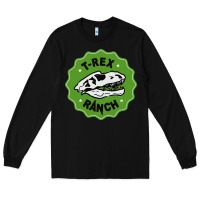 Black t rex ranch Long Sleeve Tee - artisFamous