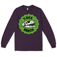 Plum t rex ranch Long Sleeve Tee - artisFamous