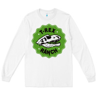 White t rex ranch Long Sleeve Tee - artisFamous
