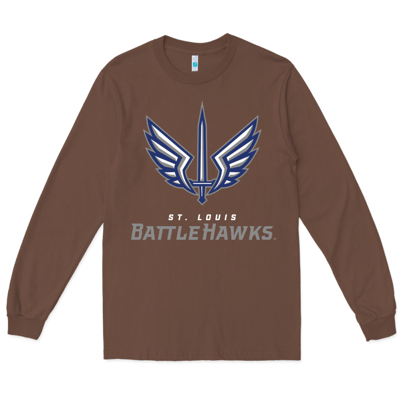 Battle Hawks Football Long Sleeve Tee by artisFamous | Teevron
