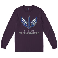 Plum battle hawks football Long Sleeve Tee - artisFamous