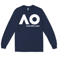Navy australian open merch Long Sleeve Tee - artisFamous