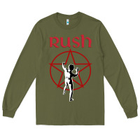 Army Green starman music rush Long Sleeve Tee - artisFamous