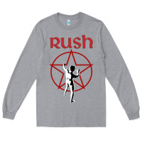Heather Grey starman music rush Long Sleeve Tee - artisFamous