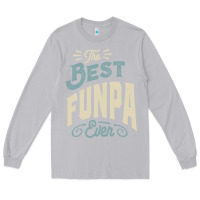 Moon Dust The Best Funpa Ever - Mens Funny Dad and Grandpa Long Sleeve Tee - artisFamous