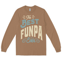 Toasted Coconut The Best Funpa Ever - Mens Funny Dad and Grandpa Long Sleeve Tee - artisFamous