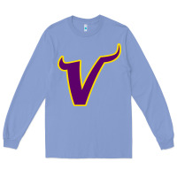 Colony Blue vikings style Long Sleeve Tee - artisFamous