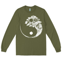 Yin Yang Bonsai Tree Long Sleeve Tee | Teevron