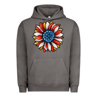 Pigment Tornado Patriotic Sunflower Urban Hoodie - Jasminsmagicworld
