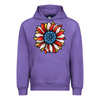 Tulip Patriotic Sunflower Urban Hoodie - Jasminsmagicworld