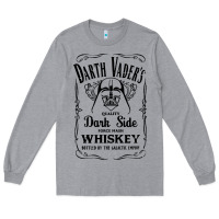 Heather Grey quality dark side Long Sleeve Tee - artisFamous
