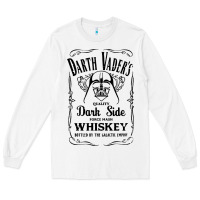 White quality dark side Long Sleeve Tee - artisFamous
