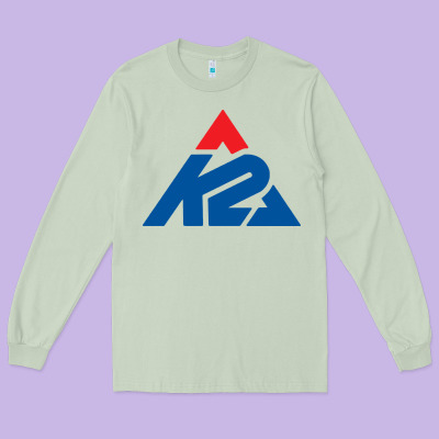 K2 Ski Snowboarding Long Sleeve Tee Designed By Artisfamous