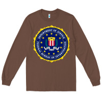 Chestnut fbi Long Sleeve Tee - artisFamous