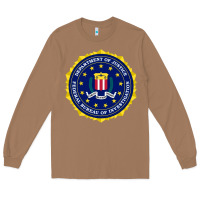 Toasted Coconut fbi Long Sleeve Tee - artisFamous