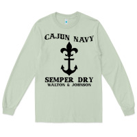 Matcha cajun navy Long Sleeve Tee - artisFamous