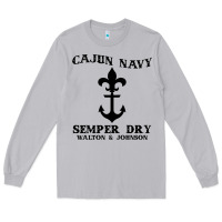 Moon Dust cajun navy Long Sleeve Tee - artisFamous