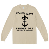 Mushroom cajun navy Long Sleeve Tee - artisFamous