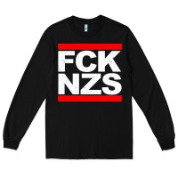 Black fck nzs Long Sleeve Tee - artisFamous