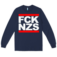 Navy fck nzs Long Sleeve Tee - artisFamous