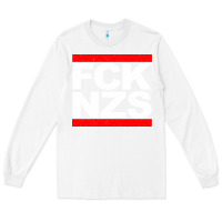 White fck nzs Long Sleeve Tee - artisFamous