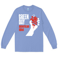 Colony Blue american idiot Long Sleeve Tee - artisFamous