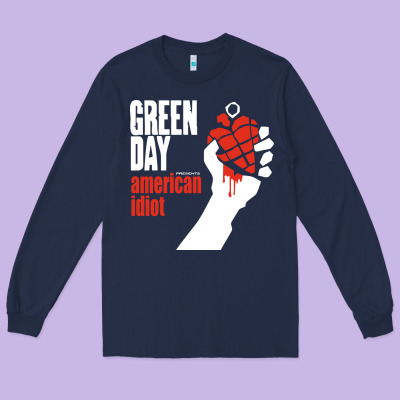 American Idiot Long Sleeve Tee Designed By Artisfamous