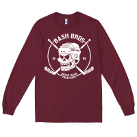 Burgundy bash bros Long Sleeve Tee - artisFamous