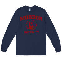 Navy mordor university Long Sleeve Tee - artisFamous