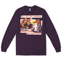 Plum wrong side of the river Long Sleeve Tee - artisFamous