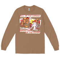 Toasted Coconut wrong side of the river Long Sleeve Tee - artisFamous