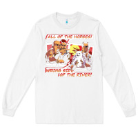White wrong side of the river Long Sleeve Tee - artisFamous
