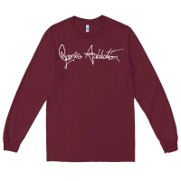Burgundy janes addiction Long Sleeve Tee - artisFamous