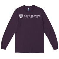 Plum johns hopkins Long Sleeve Tee - artisFamous