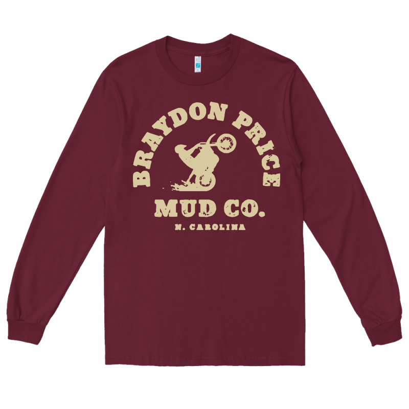 Braydon Price Motorbike Mud   T Shirt Long Sleeve Tee by artisFamous | Teevron