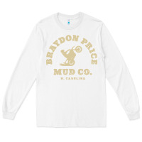 White braydon price motorbike mud   t shirt Long Sleeve Tee - artisFamous