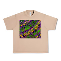 Burro mardi gras leopard background Urban Heavy Tee - RanaPortraitStore
